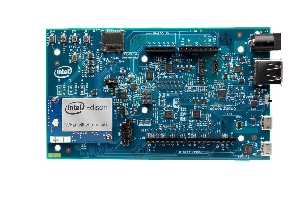マイコン　Intel Edison　arduino Amazon.in: Buy Intel Edison Kit for Arduino [Dual Core Intel